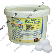 Длительный хлор Crystal Pool Slow Chlorine (5кг)